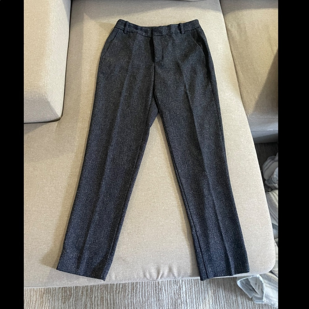 Zara Basic Collection Blue/Gray Dress Pants